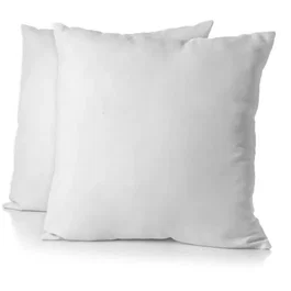 Home Linge Passion HOM3701393718608 Juego de 2 Fundas de Almohada 63 x 63 cm Blanco