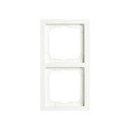 BUSCH-JAEGER Marco 1722-884K para 2 enchufes Future Linear blanco mate