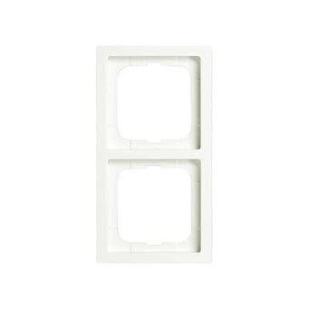 BUSCH-JAEGER Marco 1722-884K para 2 enchufes Future Linear blanco mate BUSCH-JAEGER Marco 1722-884K para 2 enchufes Future Linear blanco mate