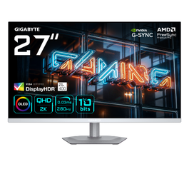 Gigabyte MO27Q2A ICE Monitor Gaming QD-OLED 27 2K QHD Blanco