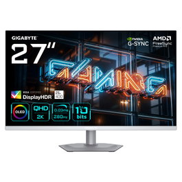 Gigabyte MO27Q2A ICE QD-OLED 27 pulgadas QHD 280Hz Blanco