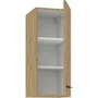 CUISINIER Mueble alto MODENA30G1F 30 cm Roble artesanal y negro mate