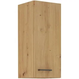 CUISINIER Mueble alto MODENA30G1F 30 cm Roble artesanal y negro mate