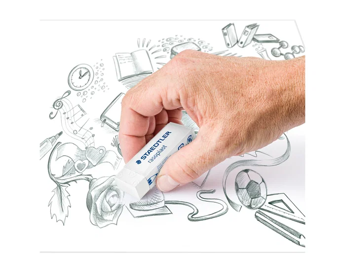 Staedtler Rasoplast 526 B20 Goma de borrar para papel y poliéster Staedtler Rasoplast 526 B20 Goma de borrar para papel y poliéster