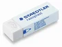 Staedtler 526 B20 Goma de borrar para papel y poliéster, Blanca, 69x22x12 mm