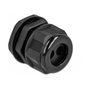 DeLOCK Prensaestopas PG21 para cable redondo con dos entradas, Negro (2 piezas)