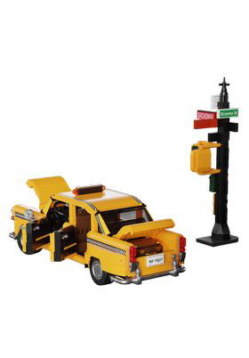 PANTASY Kit Construccion Taxi New York 1601 Piezas