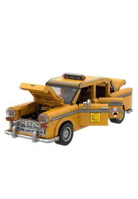 PANTASY Kit Construccion Taxi New York 1601 Piezas
