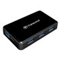 Transcend HUB3 USB 3.2 Gen 1 de 4 Puertos con Carga Rápida