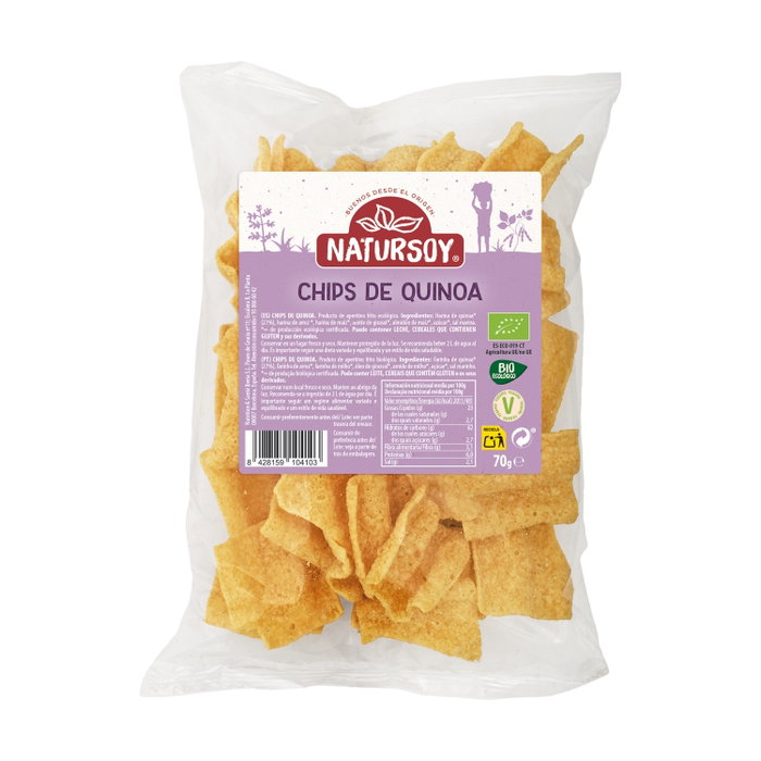 NATURSOY Chips de Quinoa BIO 70g