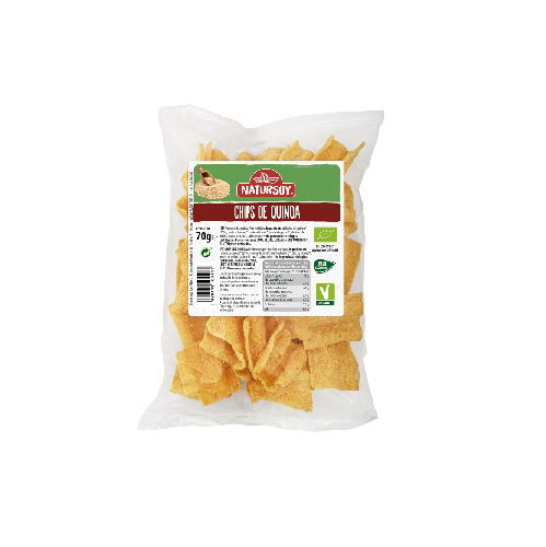 NATURSOY Chips de Quinoa BIO 70g