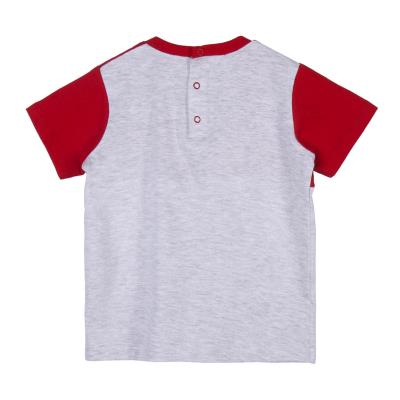 Camiseta Corta Pack X2 Marvel Gris 36 Meses