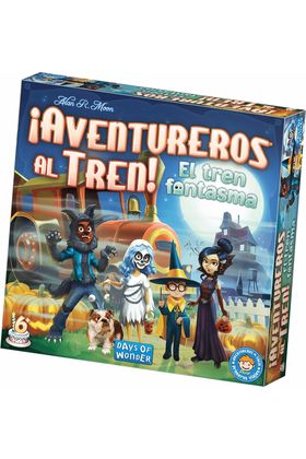 Asmodee ¡Aventureros al Tren! El Tren Fantasma
