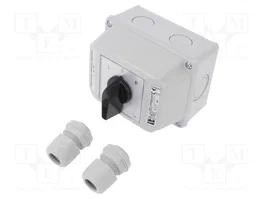 SPAMEL Interruptor de leva de 3 posiciones 25A L-0-P
