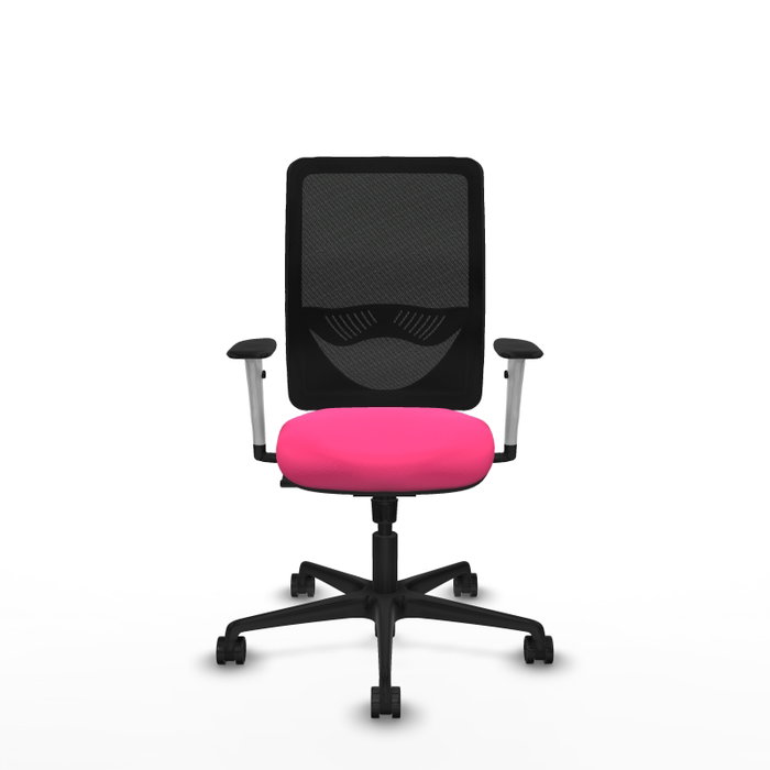 PIQUERAS Y CRESPO Silla de oficina Zulema Rosa y Negro