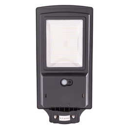 Farola LED 500W 6000ºK IP65 Sensor Solar Blanco Frío