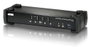 ATEN CS1924 Switch KVM DisplayPort 4 Puertos 4K UHD USB 3.2 Gen 1 Negro