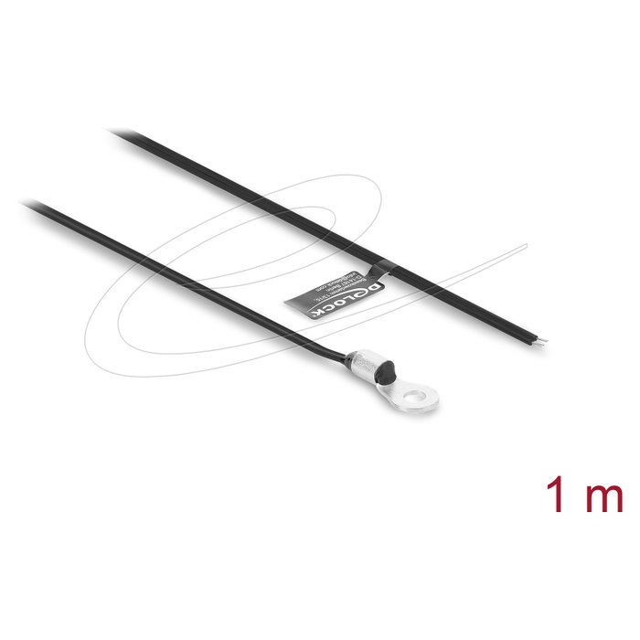 DeLOCK 91807 Cable sensor de temperatura M4 con extremos abiertos de 1 m DeLOCK 91807 Cable sensor de temperatura M4 con extremos abiertos de 1 m