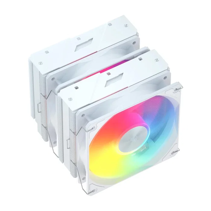 FSP MP7-WA Refrigerador de aire Blanco 120mm ARGB para Intel y AMD