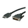 Value Cable DisplayPort a DVI-D, 2 m, Negro