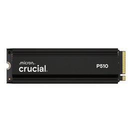 Crucial CT1000P510SSD5 P510 NVMe SSD Gen5 M.2 2280 1TB con Disipador - PCIe 5.0, Lectura 11000 MB/s
