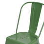 Silla Apilable Verde Metal Dallas 45 X 52,50 X 85 cm (Set de 4)