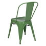 Silla Apilable Verde Metal Dallas 45 X 52,50 X 85 cm (Set de 4)