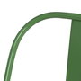 Silla Apilable Verde Metal Dallas 45 X 52,50 X 85 cm (Set de 4)