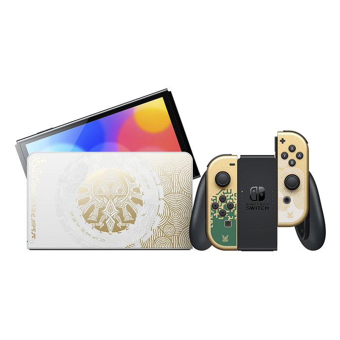 Nintendo Switch OLED Zelda: Tears of the Kingdom Limited Edition - Oro