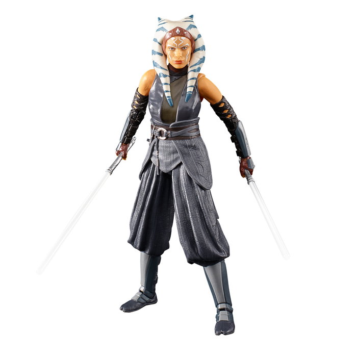 Hasbro Ahsoka Tano - Figura Black Series Star Wars de 15 cm articulada con 2 sables láser