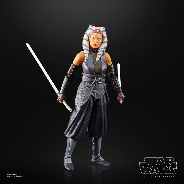 Hasbro Ahsoka Tano - Figura Black Series Star Wars de 15 cm articulada con 2 sables láser Hasbro Ahsoka Tano - Figura Black Series Star Wars de 15 cm articulada con 2 sables láser