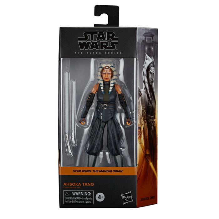 Hasbro Ahsoka Tano - Figura Black Series Star Wars de 15 cm articulada con 2 sables láser