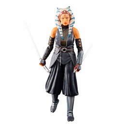 Hasbro Ahsoka Tano - Figura Black Series Star Wars de 15 cm articulada con 2 sables láser
