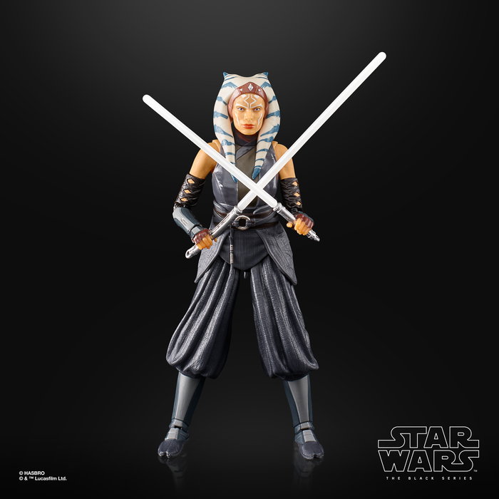 Hasbro Ahsoka Tano - Figura Black Series Star Wars de 15 cm articulada con 2 sables láser Hasbro Ahsoka Tano - Figura Black Series Star Wars de 15 cm articulada con 2 sables láser