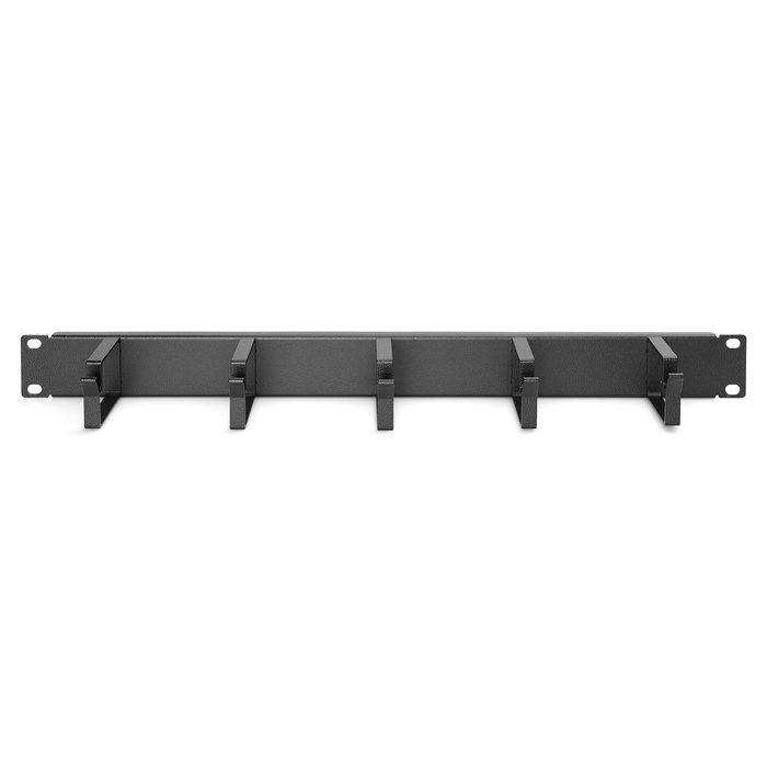 Digitus Panel Pasacables 1HE con 5 Anillos 40x60mm Negro
