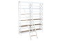 DKD Home Decor Estanteria Loft Blanco Natural Metal Mango 180 x 35 x 220 cm