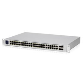 Ubiquiti UniFi USW-48-POE Switch con 48 puertos Gigabit y 32 puertos PoE+