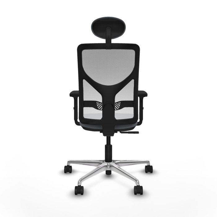 PIQUERAS Y CRESPO Silla de oficina Motilla con Mecanismo Sincro, Gris y Blanco PIQUERAS Y CRESPO Silla de oficina Motilla con Mecanismo Sincro, Gris y Blanco