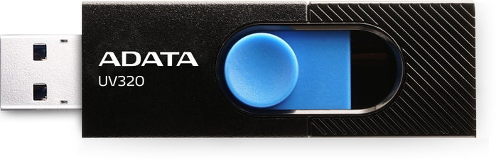 ADATA UV320 64 GB schwarz/blau USB-A 3.2 Gen 1 ADATA UV320 64 GB schwarz/blau USB-A 3.2 Gen 1