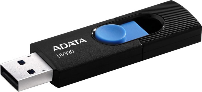 ADATA UV320 64 GB schwarz/blau USB-A 3.2 Gen 1 ADATA UV320 64 GB schwarz/blau USB-A 3.2 Gen 1