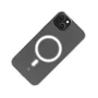 Celly GELSKINMAG1055 Funda Compatible con MagSafe para iPhone 15 Plus (6.7") - Transparente, Resistente a Golpes y Rayones, PC y TPU