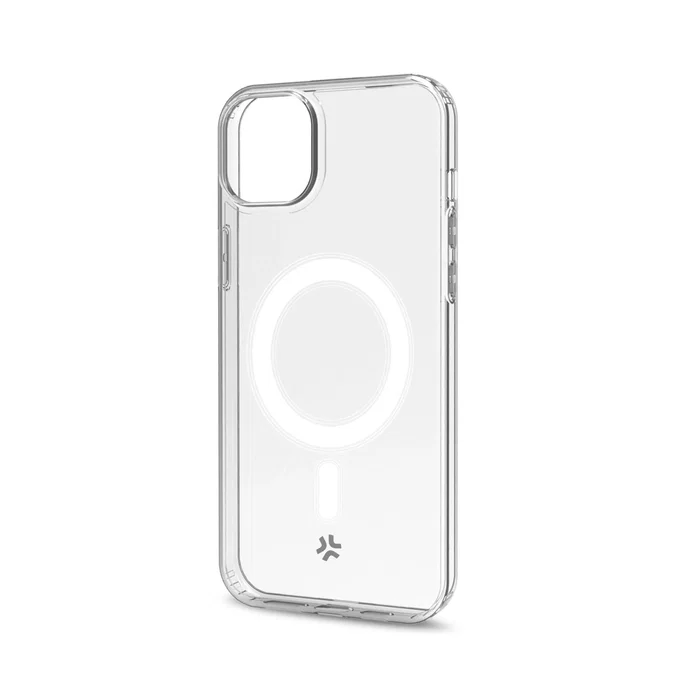 Celly GELSKINMAG1055 Funda Compatible con MagSafe para iPhone 15 Plus (6.7") - Transparente, Resistente a Golpes y Rayones, PC y TPU Celly GELSKINMAG1055 Funda Compatible con MagSafe para iPhone 15 Plus (6.7") - Transparente, Resistente a Golpes y Rayones, PC y TPU