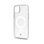 Celly GELSKINMAG1055 Funda Compatible con MagSafe para iPhone 15 Plus (6.7") - Transparente, Resistente a Golpes y Rayones, PC y TPU