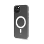 Celly GELSKINMAG1055 Funda Compatible con MagSafe para iPhone 15 Plus (6.7") - Transparente, Resistente a Golpes y Rayones, PC y TPU