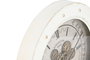 DKD Home Decor Reloj de Pared Movimiento Led Metal Blanco 9 x 60 x 60 cm