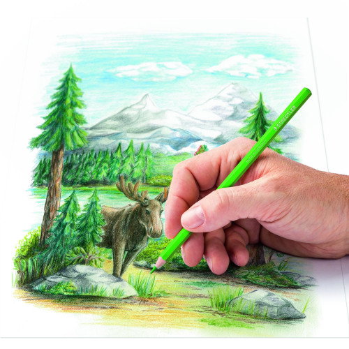 STAEDTLER Lápices de Colores Design Journey 146C, Estuche Metálico de 24 Unidades
