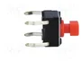 Aratas (Formerly Omron Components) B3F-1056 Microconmutador TACT SPST-NO Rojo