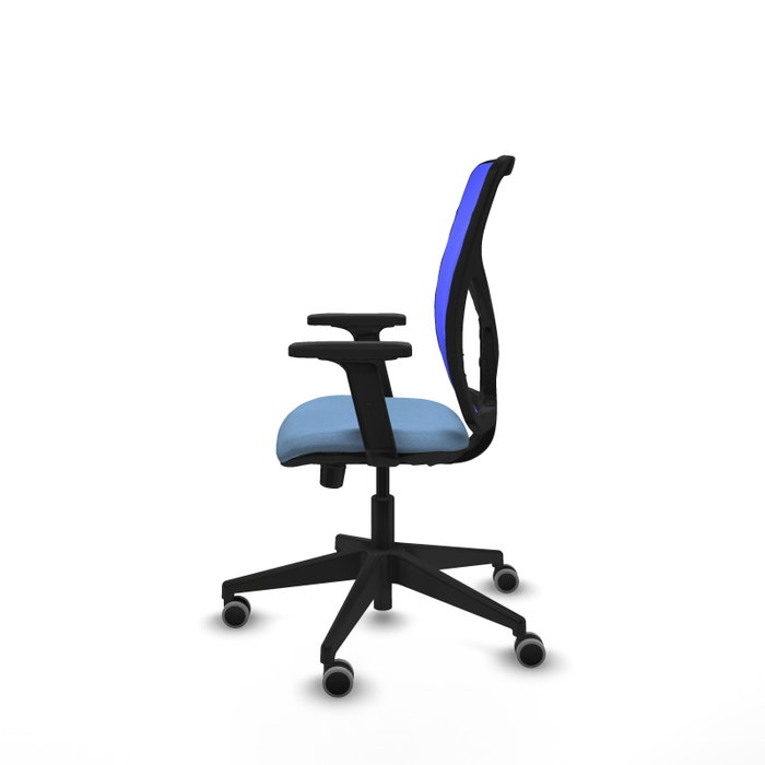 PIQUERAS Y CRESPO Silla de oficina Motilla Azul cielo y azul