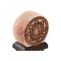 DKD Home Decor Lámpara de Sobremesa de Sal del Himalaya con Buda