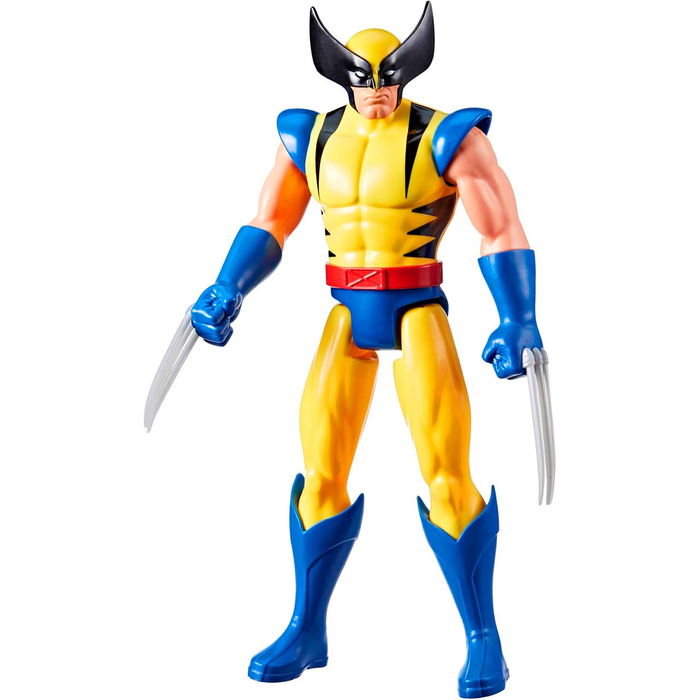 Hasbro Avengers F7972 Figura de Acción a Gran Escala Lobezno Wolverine X-Men Marvel - 28.5 cm Diseño Clásico de Cómics